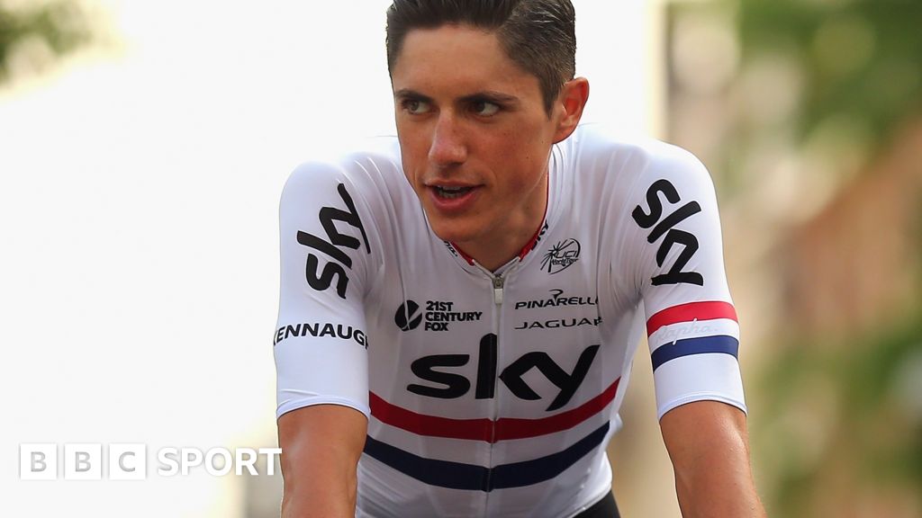 Tour de Yorkshire Pete Kennaugh proud to show off GB champion s jersey BBC Sport