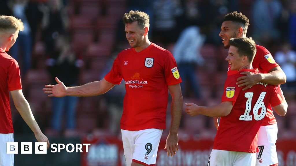Crewe Alexandra 41 Salford City BBC Sport