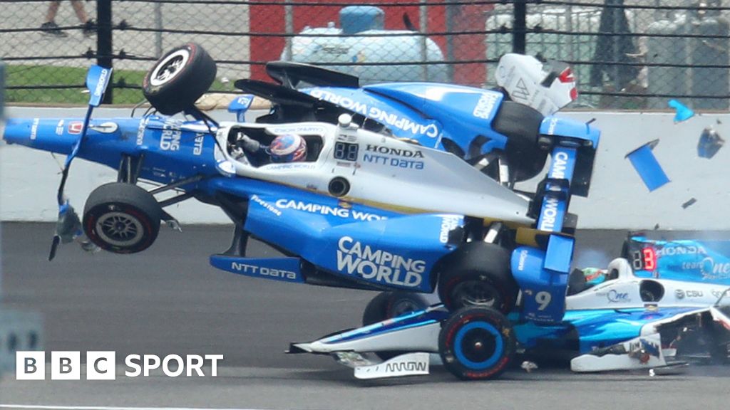 Indy 500 Fernando Alonso Retires After Brilliant Debut Race As Takuma Sato Wins c Sport