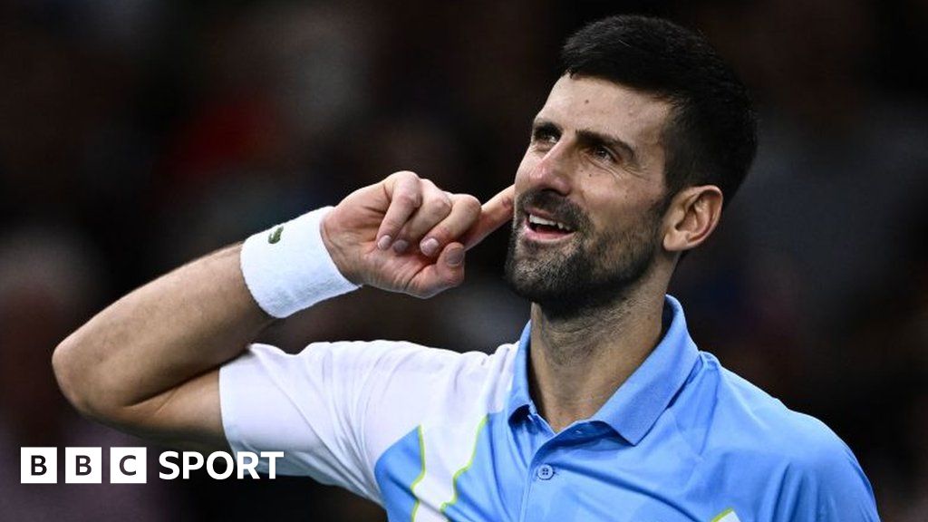 Paris Masters: Novak Djokovic Fights Back To Beat Andrey Rublev And Set ...