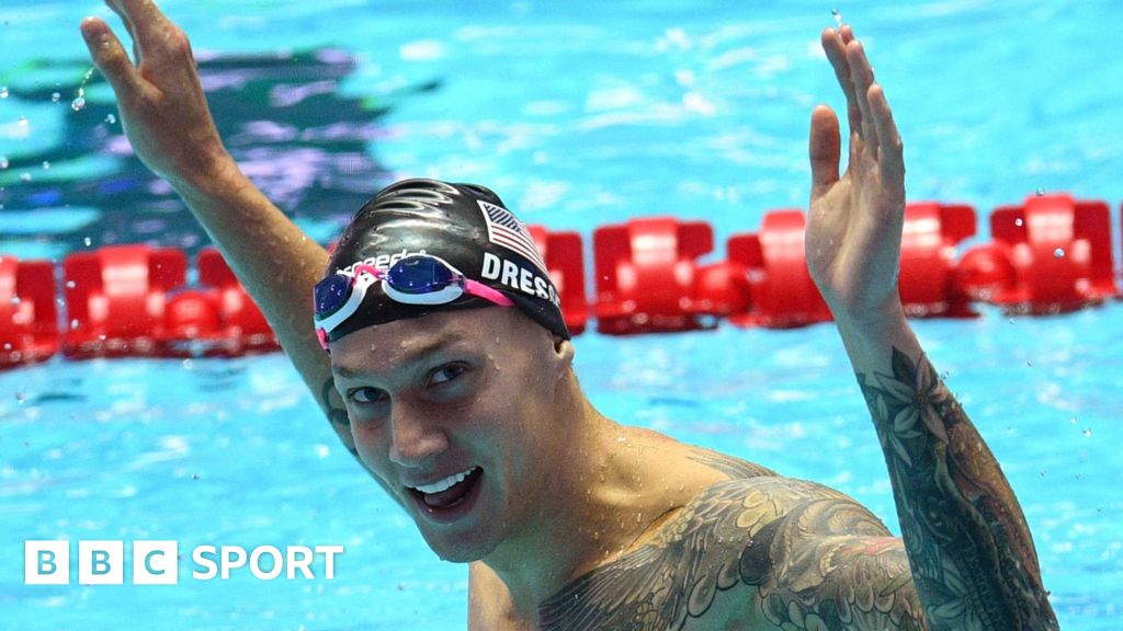 World Aquatics Championships: Caeleb Dressel takes gold tally to six ...