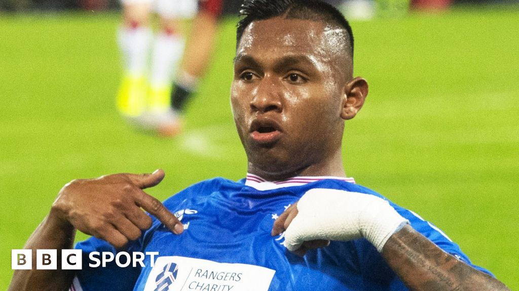 Alfredo Morelos Rangers striker 'proud' of European goals record BBC