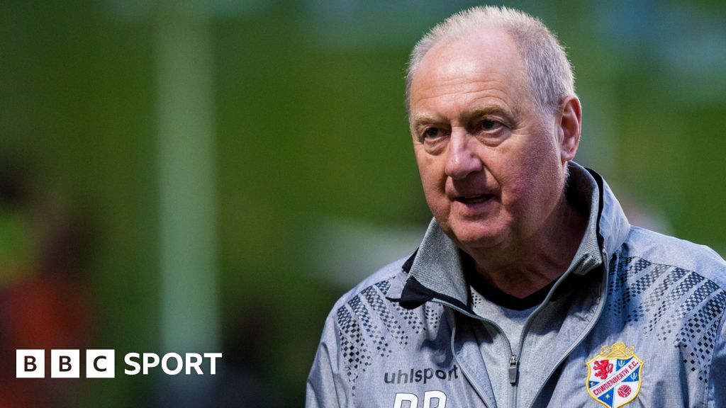 Billy Brown Cowdenbeath manager leaves post with side bottom of League