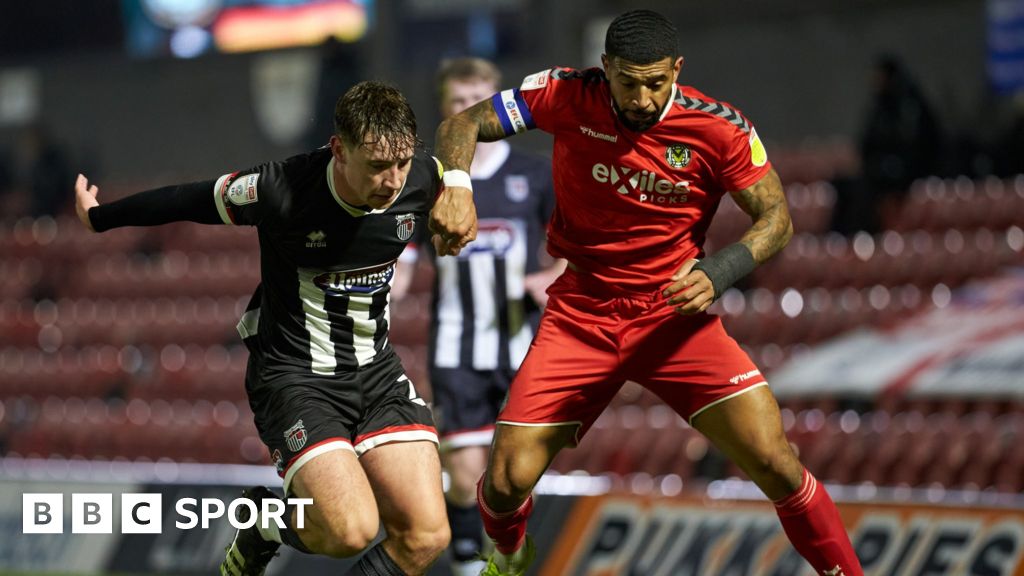 Grimsby Town 02 Newport County BBC Sport