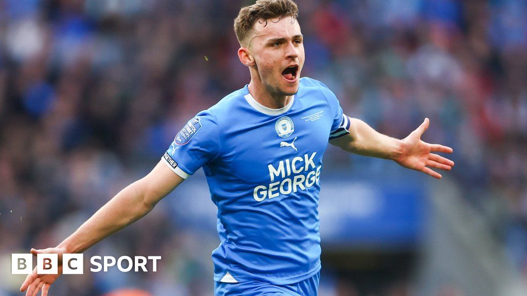 Peterborough: Harrison Burrows says netting winner at Wembley is 'what it's  all about' - BBC Sport