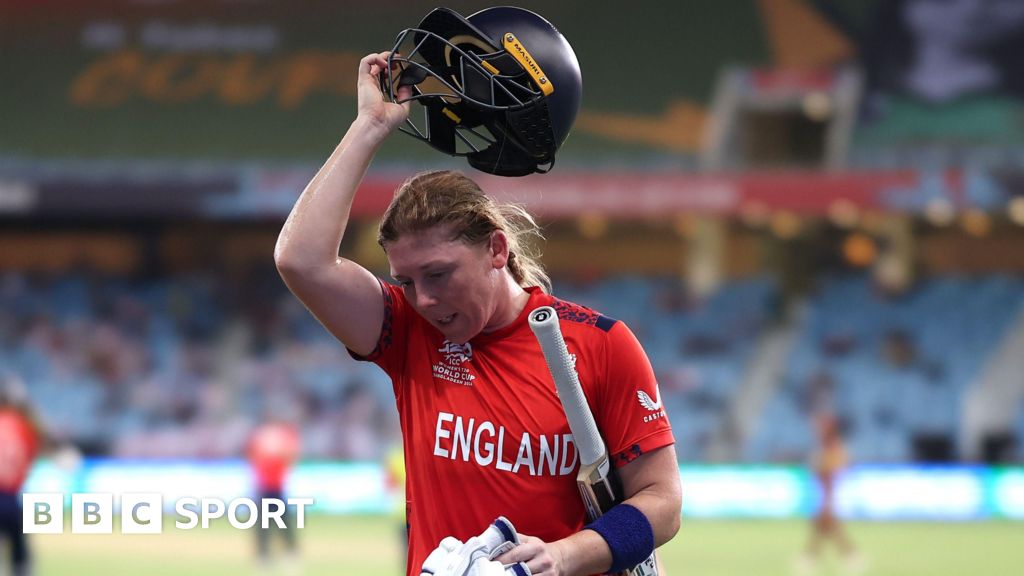 Women’s T20 World Cup: England crumble under pressure in shocking group-stage exit