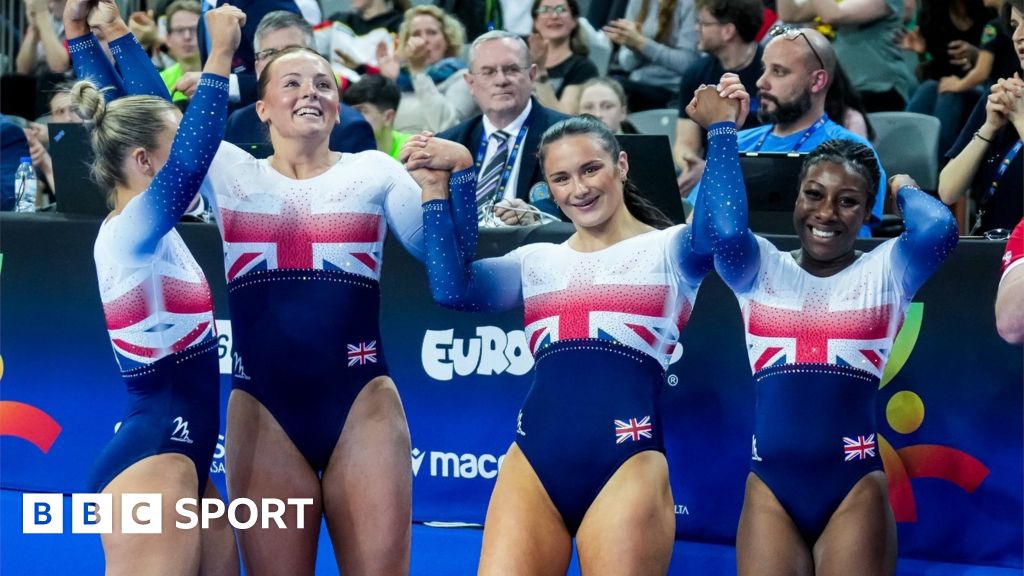 Great Britain claim European women’s tumbling team gold