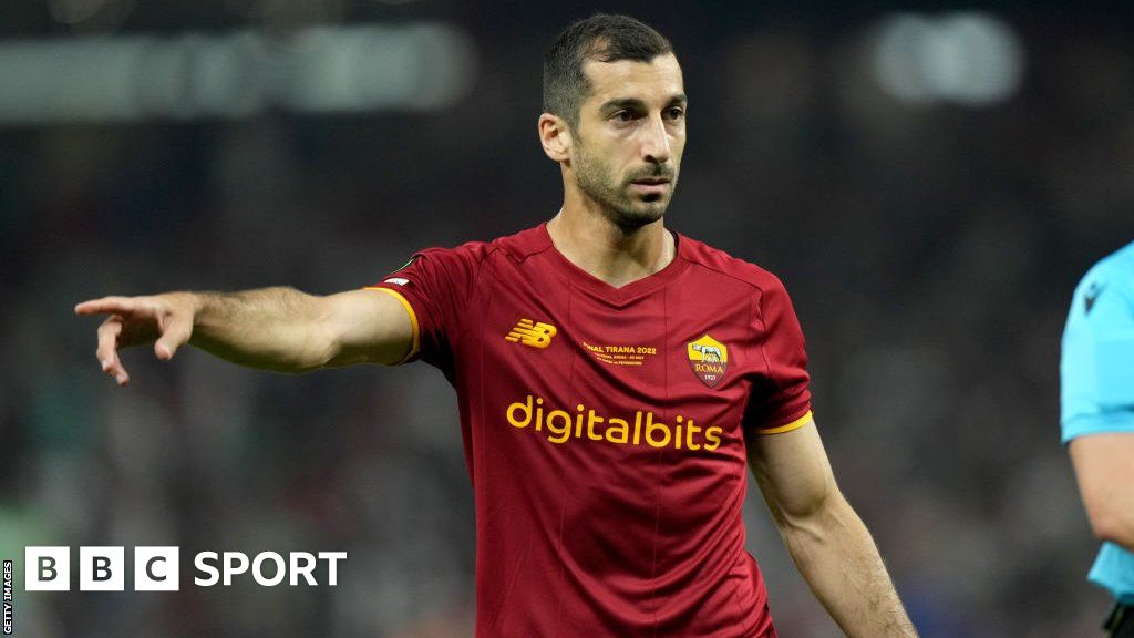 Henrikh Mkhitaryan joins Roma on loan from Arsenal - BBC Sport