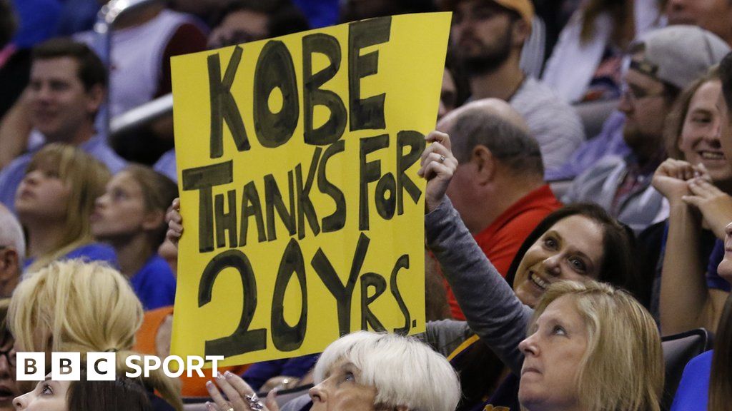 Kobe Bryant retires - NBA legend's career in numbers
