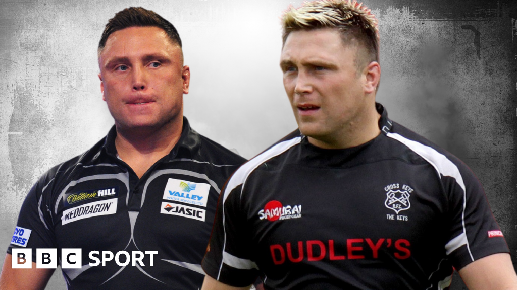 Gerwyn Price Darts Iceman Reflects On Wales Rugby Dreams BBC Sport gerwyn-price-darts-iceman-reflects-on-wales-rugby-dreams-bbc-sport