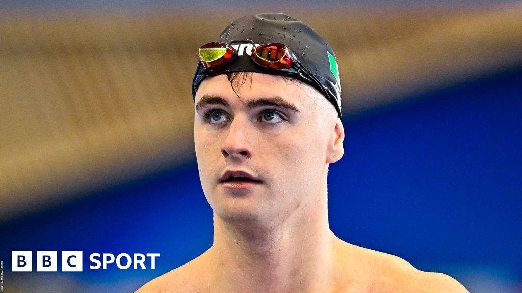 Conor Ferguson Irish swimmer sets personal best but just outside
