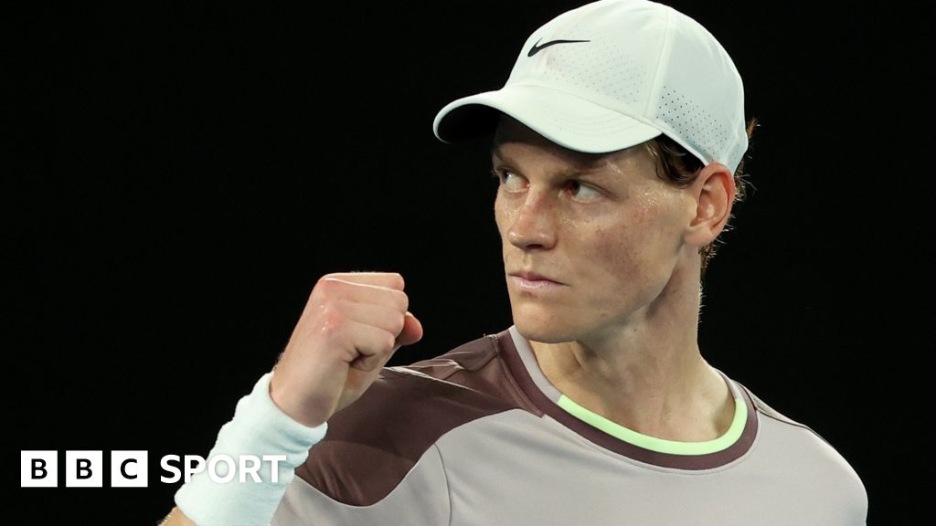 2024 年澳大利亚网球公开赛男子决赛：詹尼克·辛纳 (Jannik Sinner) 在墨尔本决赛中击败丹尼尔·梅德韦杰夫 (Daniil Medvedev)