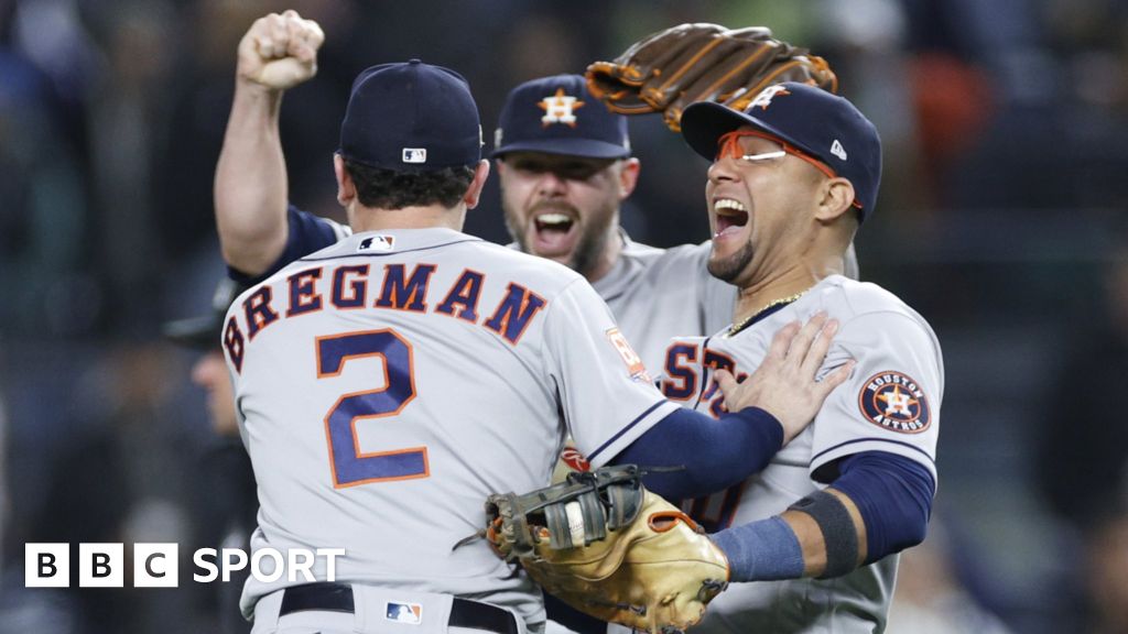 Astros beat Yankees 4-0 to reach World Series