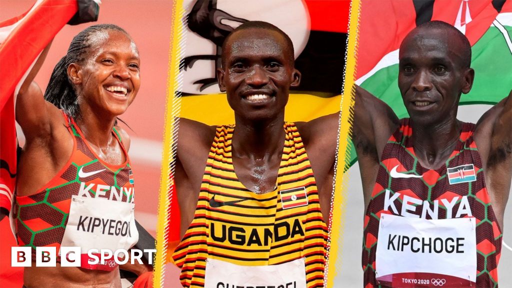 Cheptegei, Kipyegon & Kipchoge up for World Athlete of the Year - BBC Sport