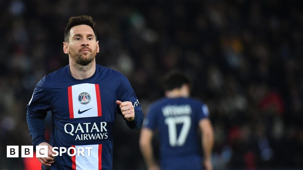 Lionel Messi's shirt sold out on Paris Saint-Germain's official