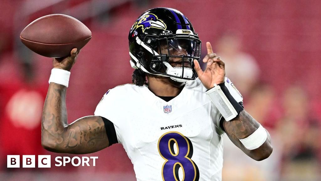 NFL: Lamar Jackson guía a los Baltimore Ravens a su quinta victoria consecutiva