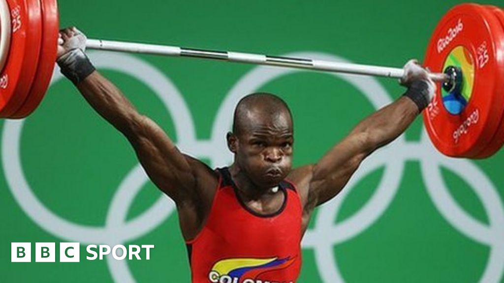 Edwin Mosquera Roa: Olympic weightlifter shot dead in Colombia - BBC Sport