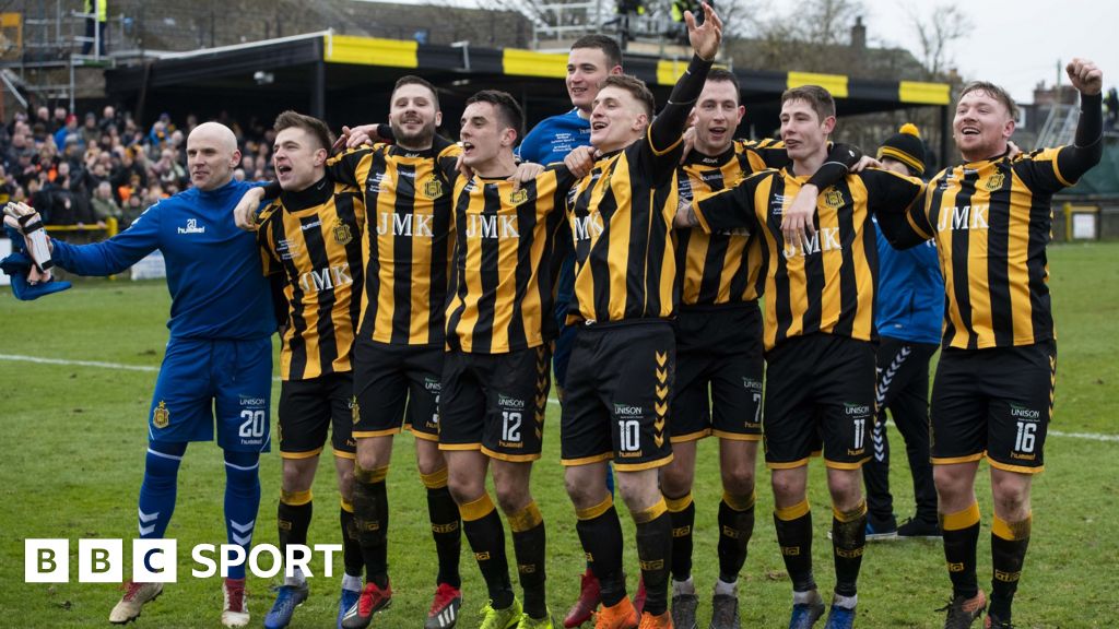 Scottish Cup Auchinleck Talbot draw Hearts in last 16 BBC Sport
