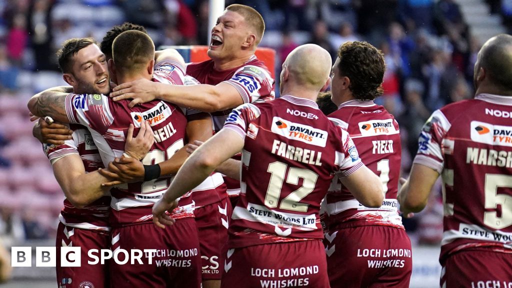 Super League: Wigan Warriors 26-12 Warrington Wolves - Wigan Bounce ...