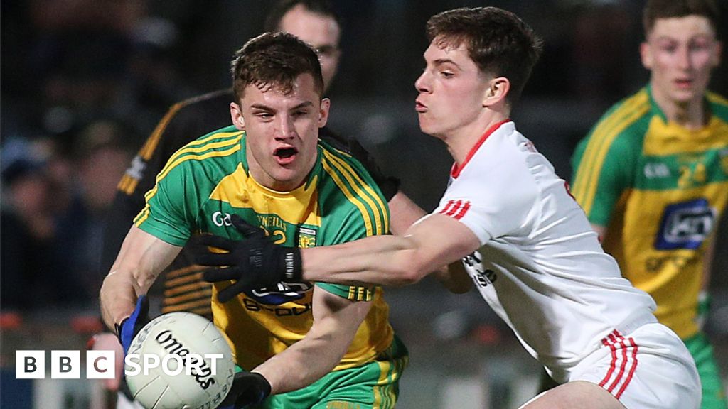Ulster Under21 Football Tyrone earn U21 replay with Donegal BBC Sport