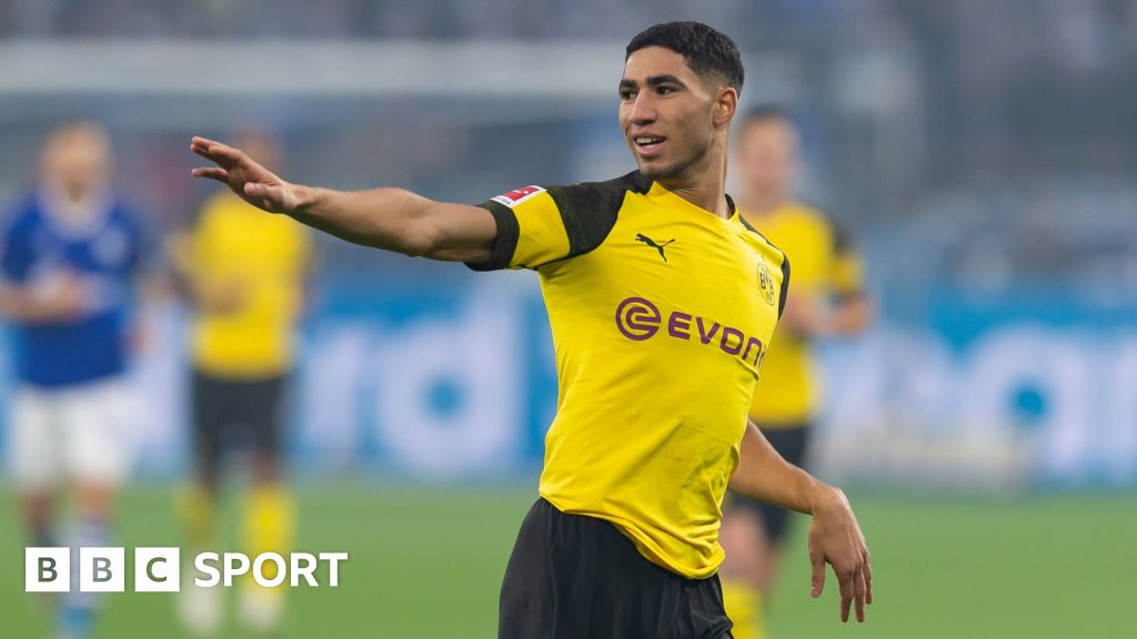 Borussia Dortmund's Achraf Hakimi sets new Bundesliga speed record