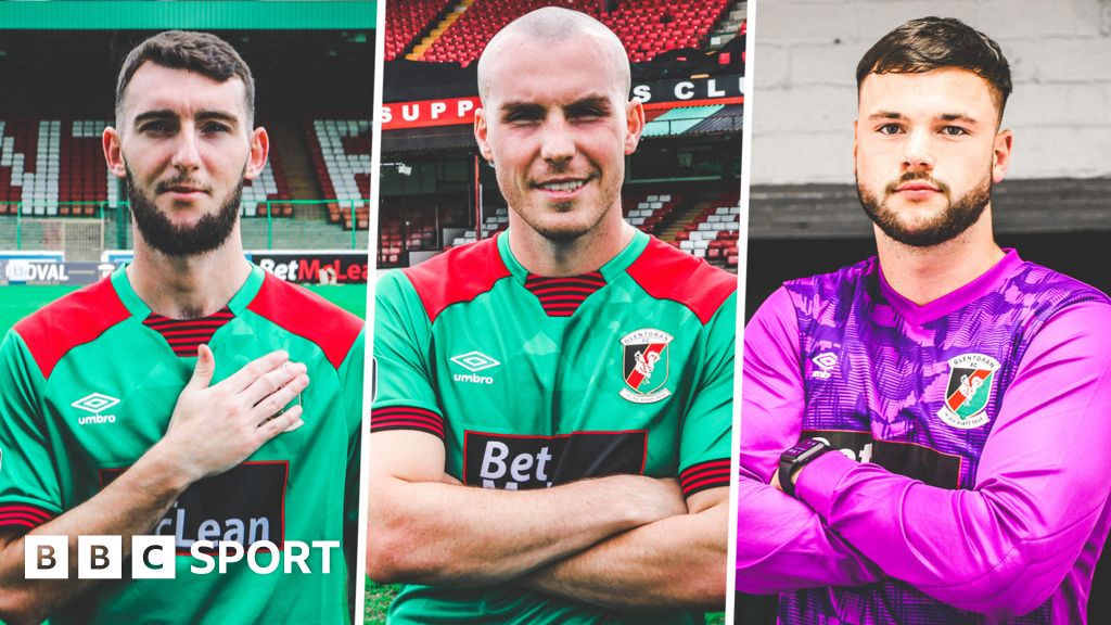 Glentoran Irish Cup winners make triple swoop for Luke McCullough, Jamie McDonagh and Rory