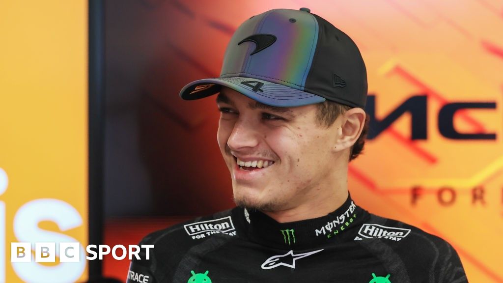 Norris on Qatar sprint race pole ahead of Russell
