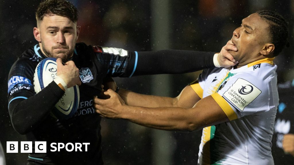 Glasgow Warriors 19-28 Northampton Saints: Hosts overwhelmed in Champions Cup opener