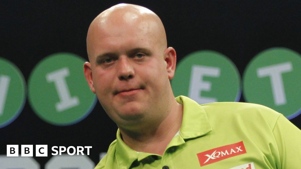 Michael van Gerwen: World number one wins third straight European