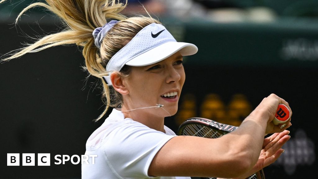 Katie Boulter not feeling pressure of being British number one at Wimbledon