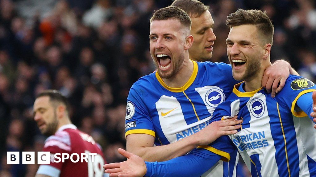 Brighton & Hove Albion 4-0 West Ham United: Alexis Mac Allister among ...