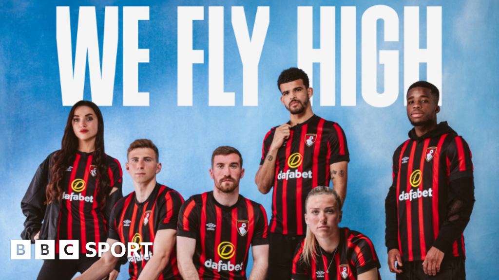 AFC Bournemouth home kit release BBC Sport