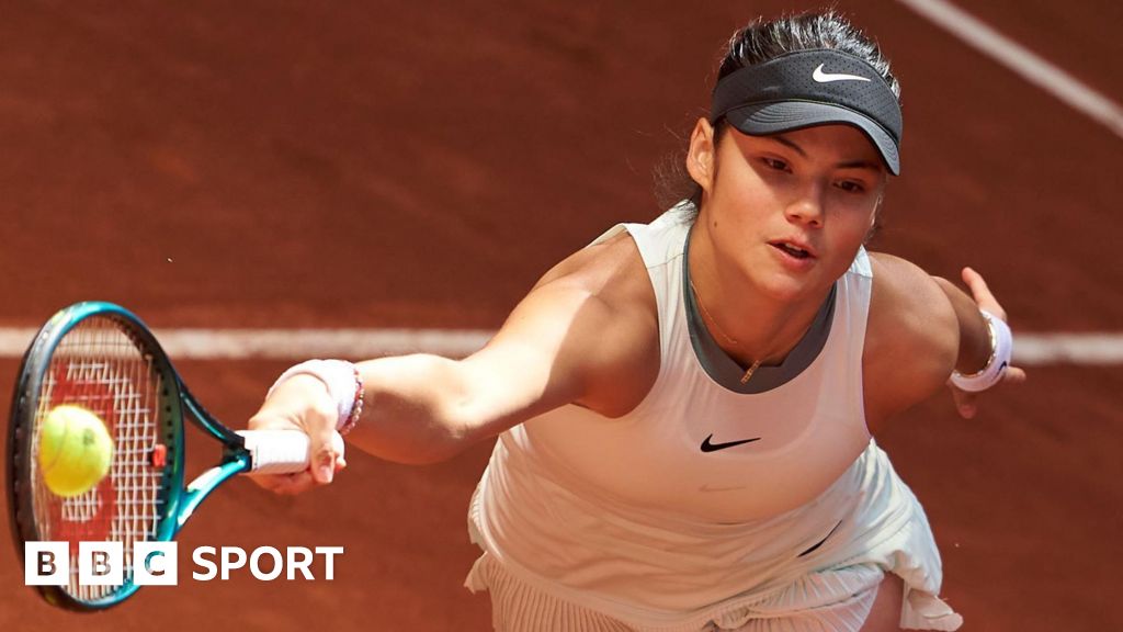 Madrid Open: Emma Raducanu and Harriet Dart lose in first round