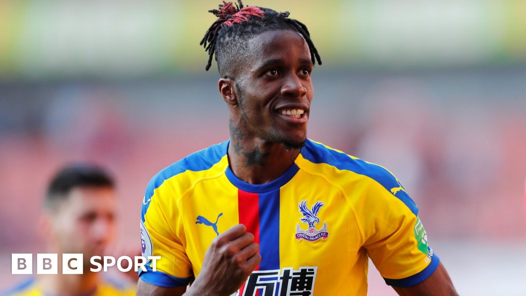 Crystal Palace: Wilfried Zaha thanks fans ahead of 'new chapter' - BBC Sport