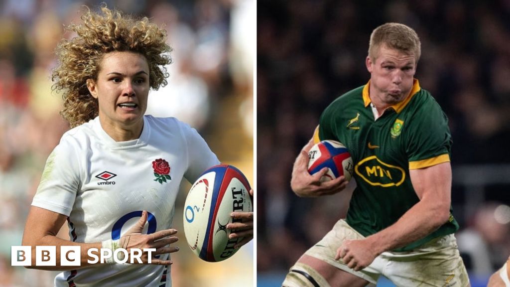 Pieter-Steph du Toit and Ellie Kildunne win World Rugby player of the year awards