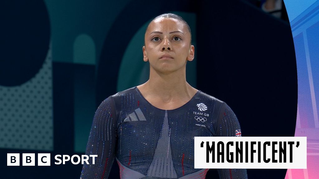 Watch: GB's Downie produces 'class' uneven bars routine