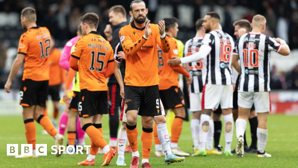 St Mirren xx Dundee United Analysis BBC Sport