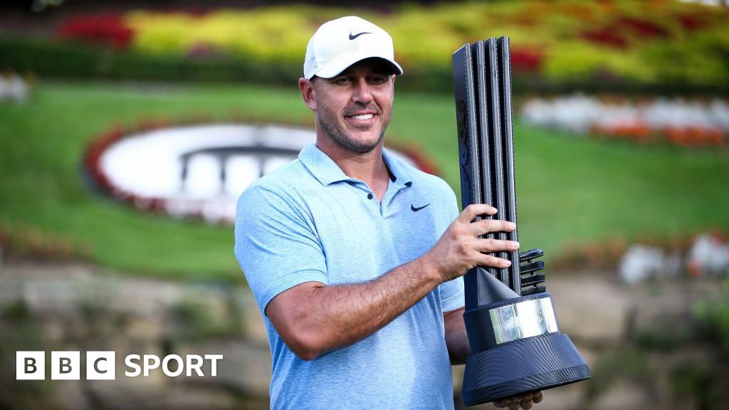 LIV Golf Greenbrier: Brooks Koepka beats Jon Rahm in a play-off to win fifth LIV Golf title