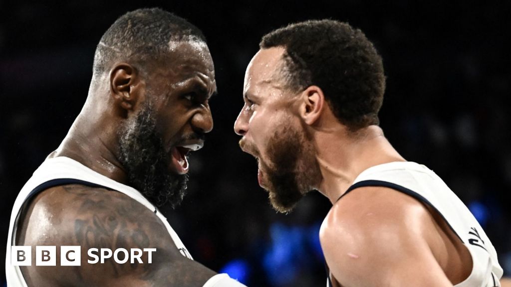 Olympic basketball: Steph Curry and LeBron James lead US into final with comeback win