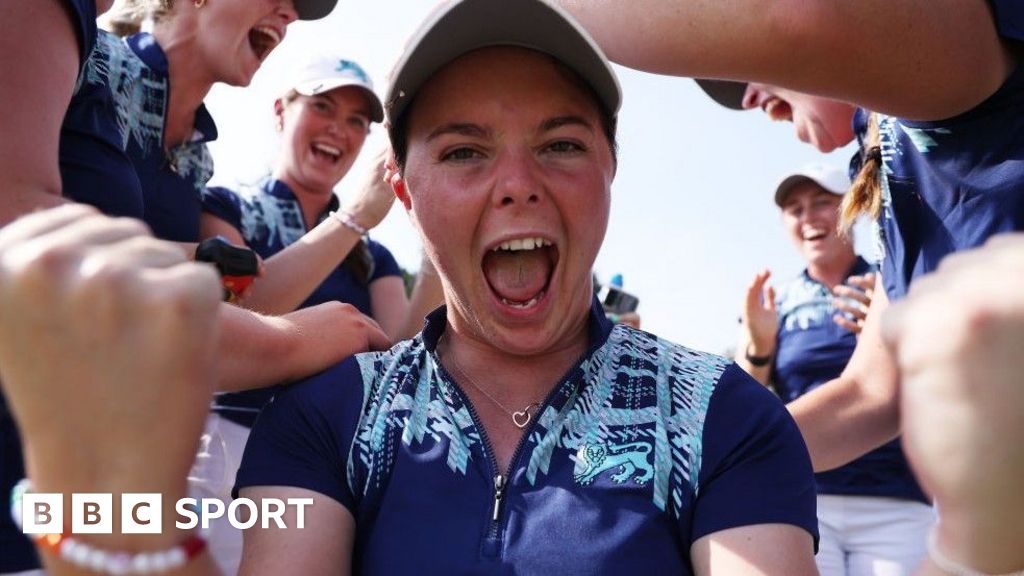 Curtis Cup: Great Britain and Ireland beat US in thriller at Sunningdale