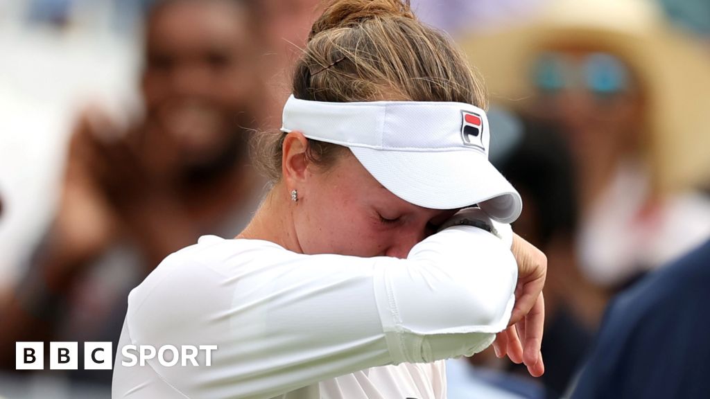 Wimbledon 2024: Emotional Barbora Krejcikova remembers late mentor Jana Novotna after semi-final victory – BBC Sport