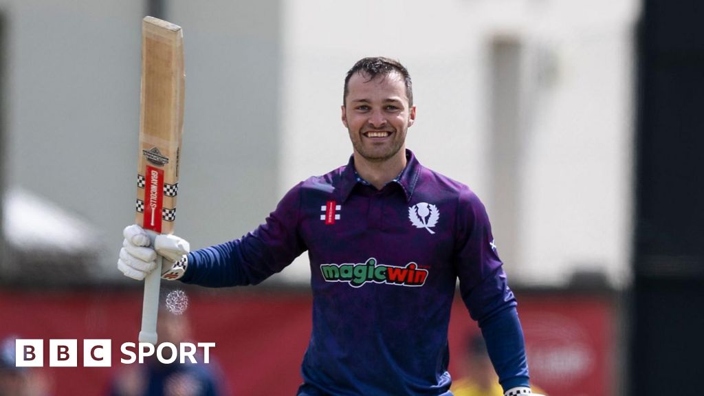 Scotland v Namibia: Michael English hits debut century in 138-run win for Scots