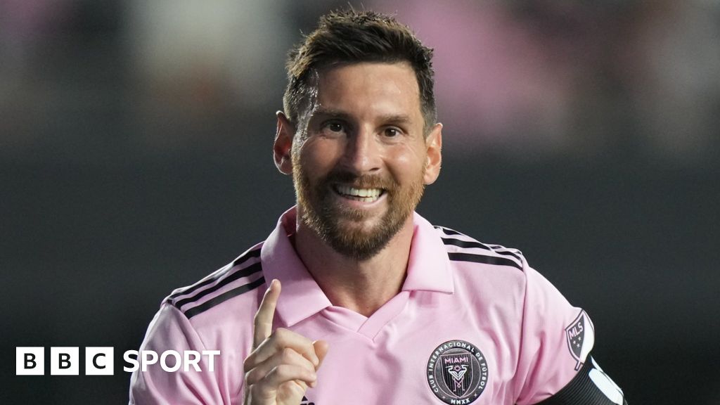 Lionel Messi scores twice on first Inter Miami start in 4-0 thrashing of  Atlanta United in Leagues Cup, Football News