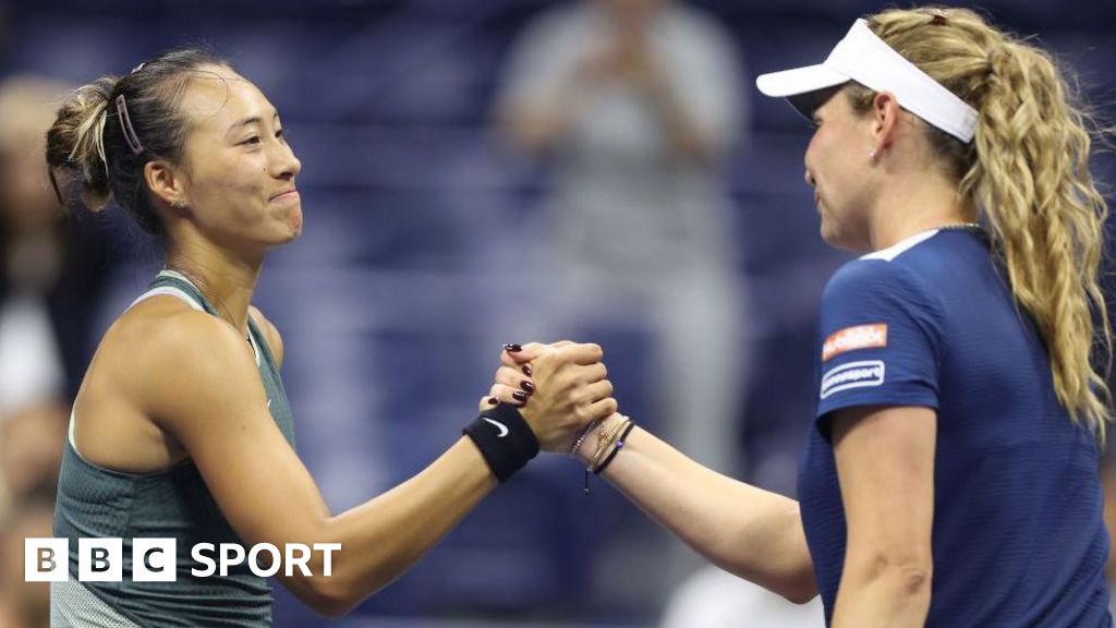 US Open: Zheng Qinwen through to quarter-finals with record US Open late finish at 2:15am