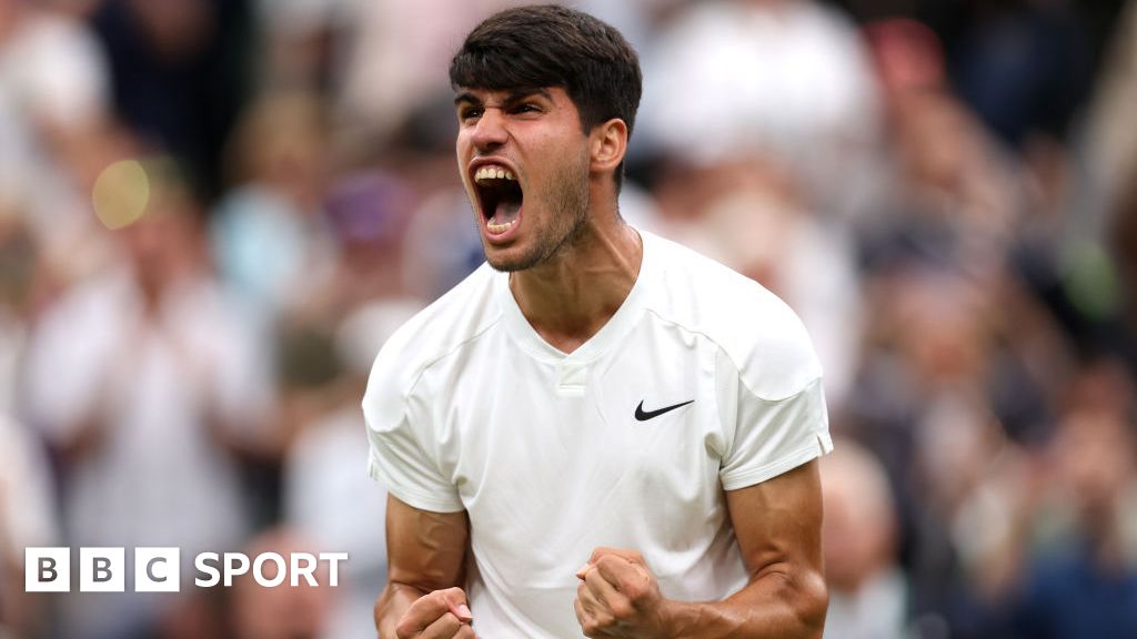 Resultados Wimbledon 2024: Carlos Alcaraz dice que el domingo será un 'buen día' para los españoles con la final de la Eurocopa