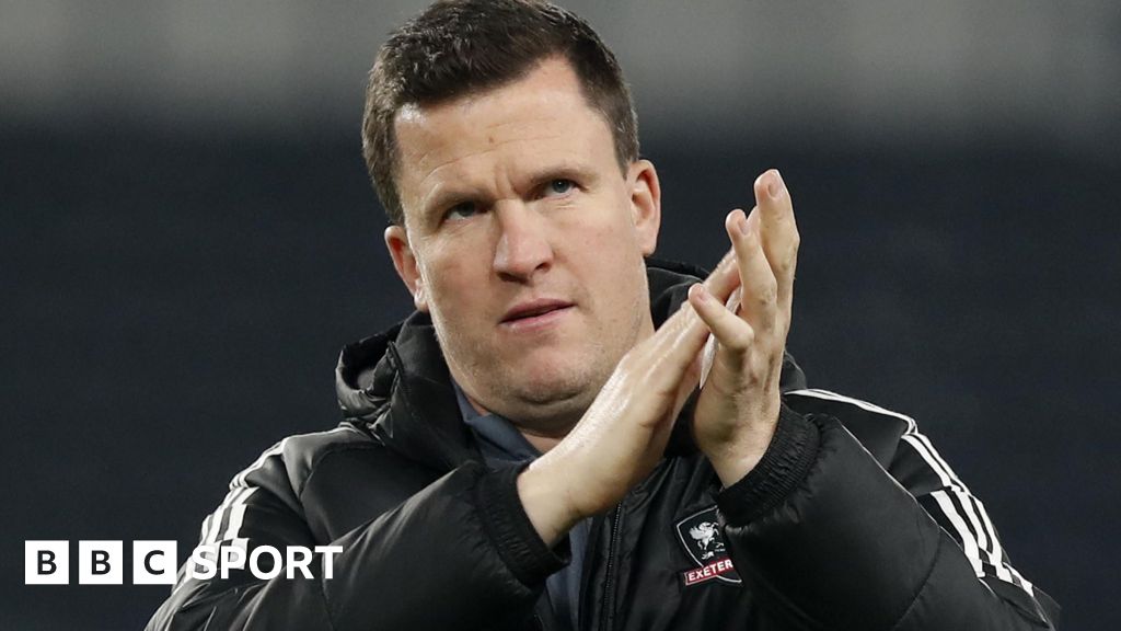 Exeter City: Lack of goals 'psychological' says manager Gary Caldwell ...