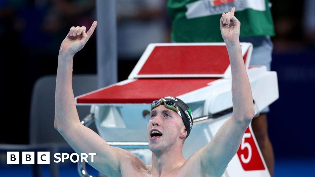 Wiffen makes history with Olympic 800m freestyle gold