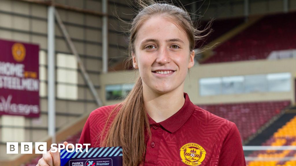 Motherwell forward Laura Berry is SWPL player of month for April BBC