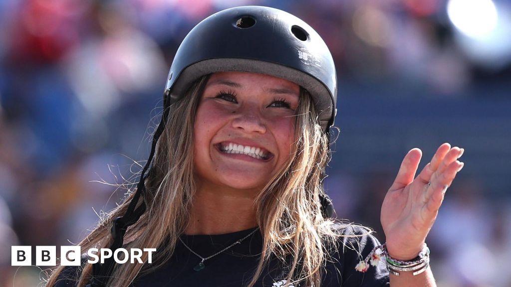 Sky Brown wins skateboarding park bronze for Team GB at Paris 2024 Olympics