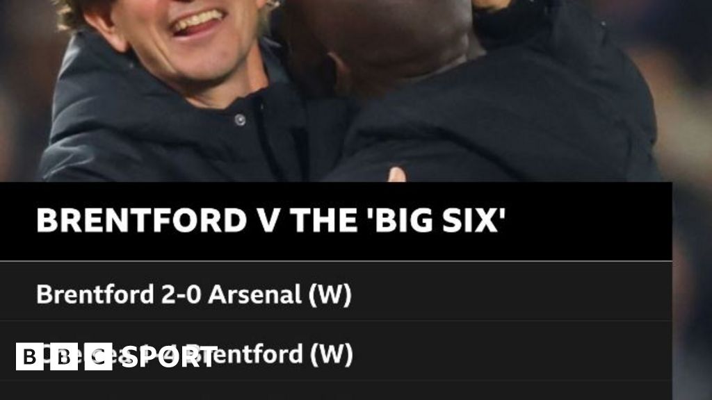 Brentford 3 1 Liverpool Best Of The Stats Bbc Sport